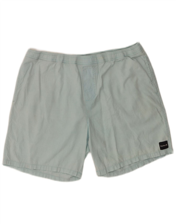 Hurley Mens Chino Shorts Large W36  Blue Cotton