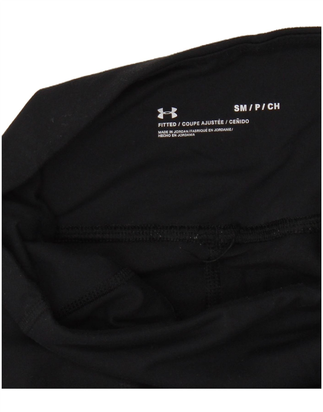 Under Armour Womens Fitted Leggings UK 10 Small Black