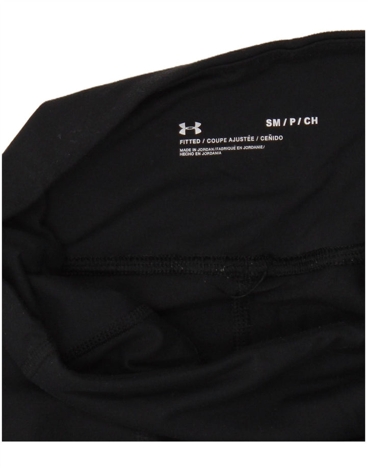 Under Armour Womens Fitted Leggings UK 10 Small Black