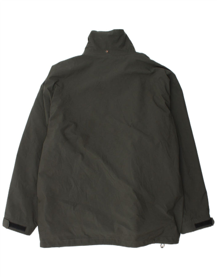 Bailo Mens Windbreaker Jacket UK 44 2XL Green Polyester