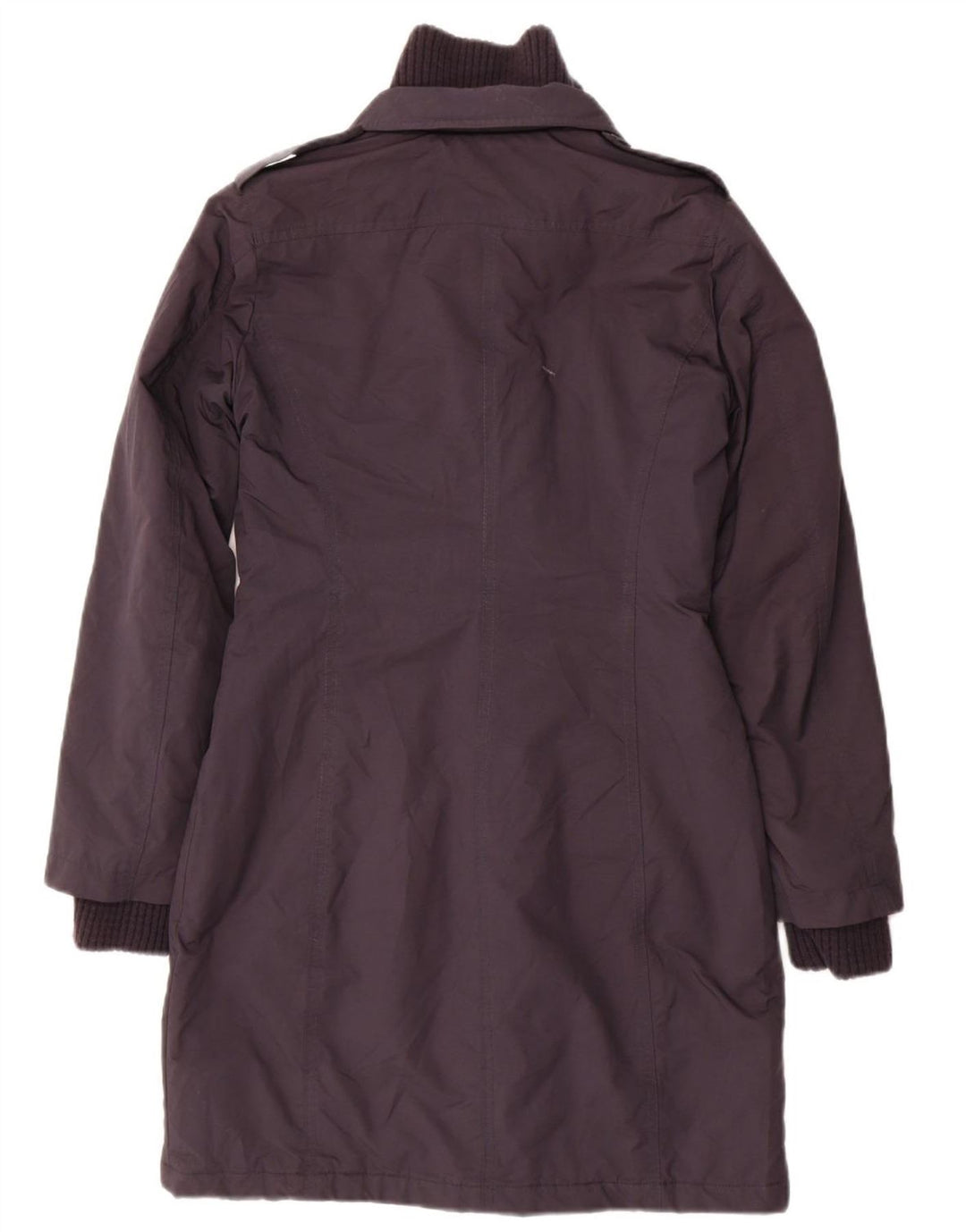 ASPESI Womens Padded Coat UK 6 XS Navy Blue Polyester