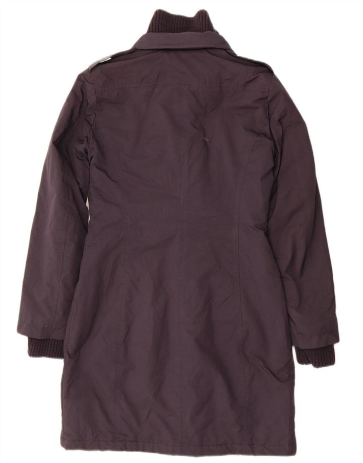 ASPESI Womens Padded Coat UK 6 XS Navy Blue Polyester