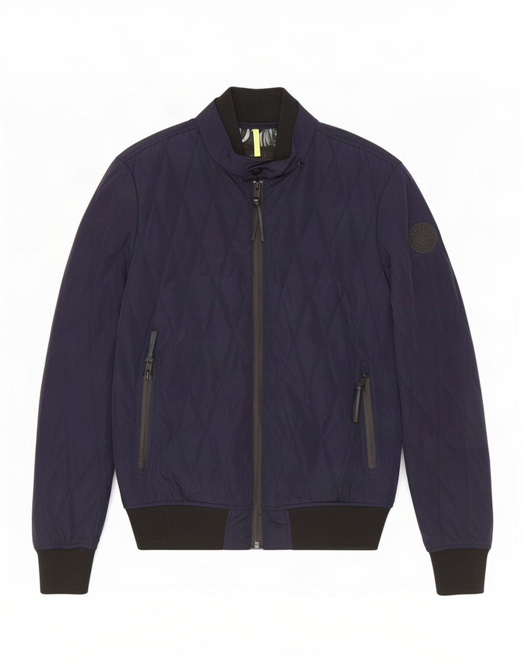 Replay Chaqueta acolchada para hombre UK 38 Medium Azul marino Poliéster