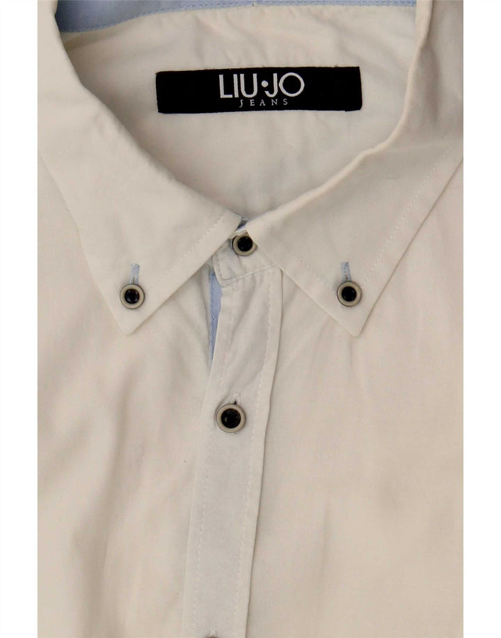 Camicia Uomo Liu Jo Piccola Bianca
