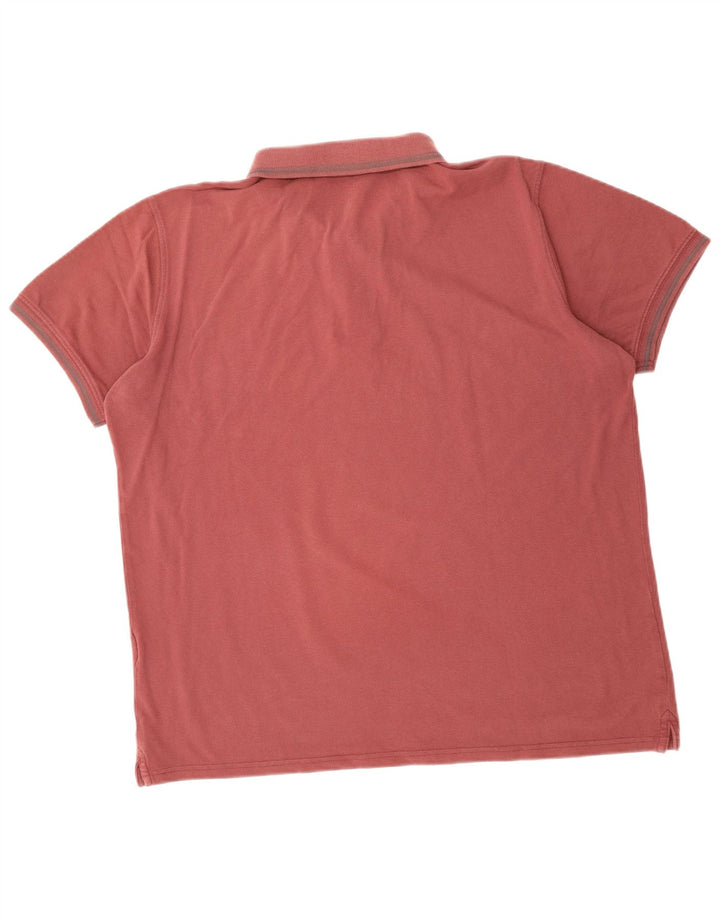 CARRERA Mens Polo Shirt 2XL Maroon Cotton