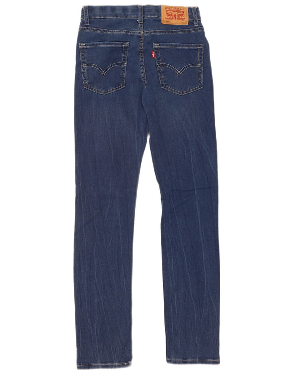 Levi's Girls 510 Skinny Jeans 11-12 år W26 L28 Marineblå Bomuld