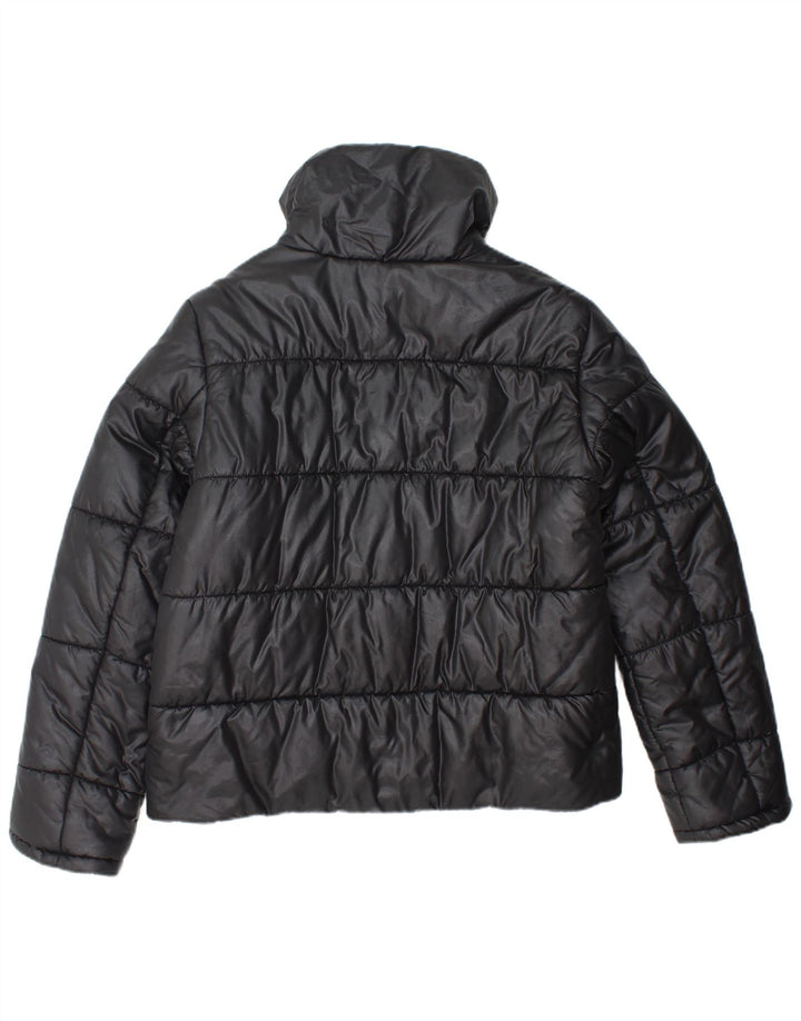 Mexx Damen Wattierte Jacke UK 16 Large Schwarz Polyamid