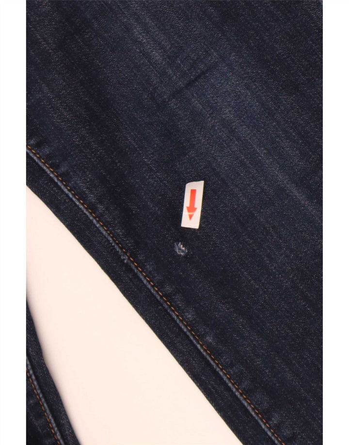 Levi's Dame Bootcut Jeans US 12 Large W32 L30 Marineblå Bomuld