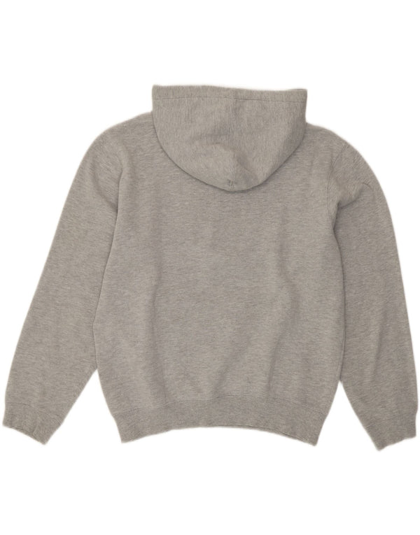 Hard Rock Cafe Womens New York Graphic Hoodie Jumper UK 14 Medium Grey