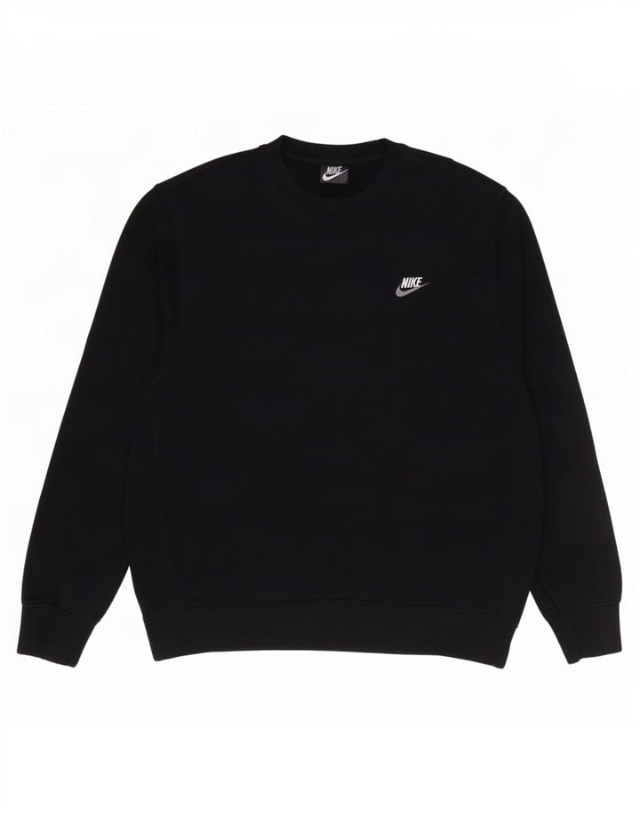 Pulover Nike pentru bărbați, XL, bumbac negru