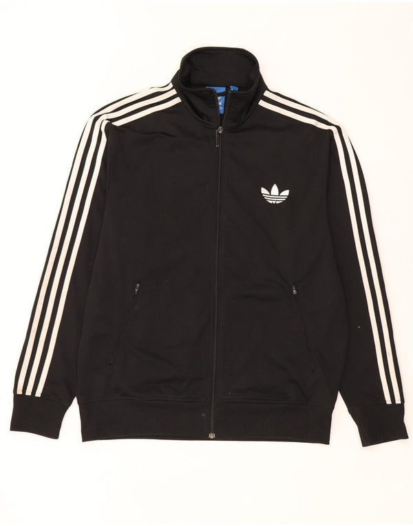 Adidas Veste de survêtement pour homme Large Noir Polyester