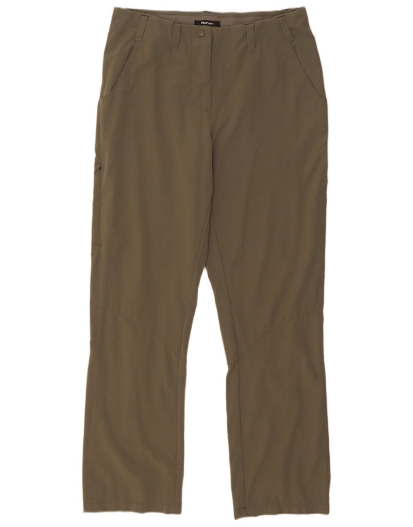 Pantaloni casual da escursionismo da donna Rohan UK 10 Small W30 L29 Khaki Poliammide