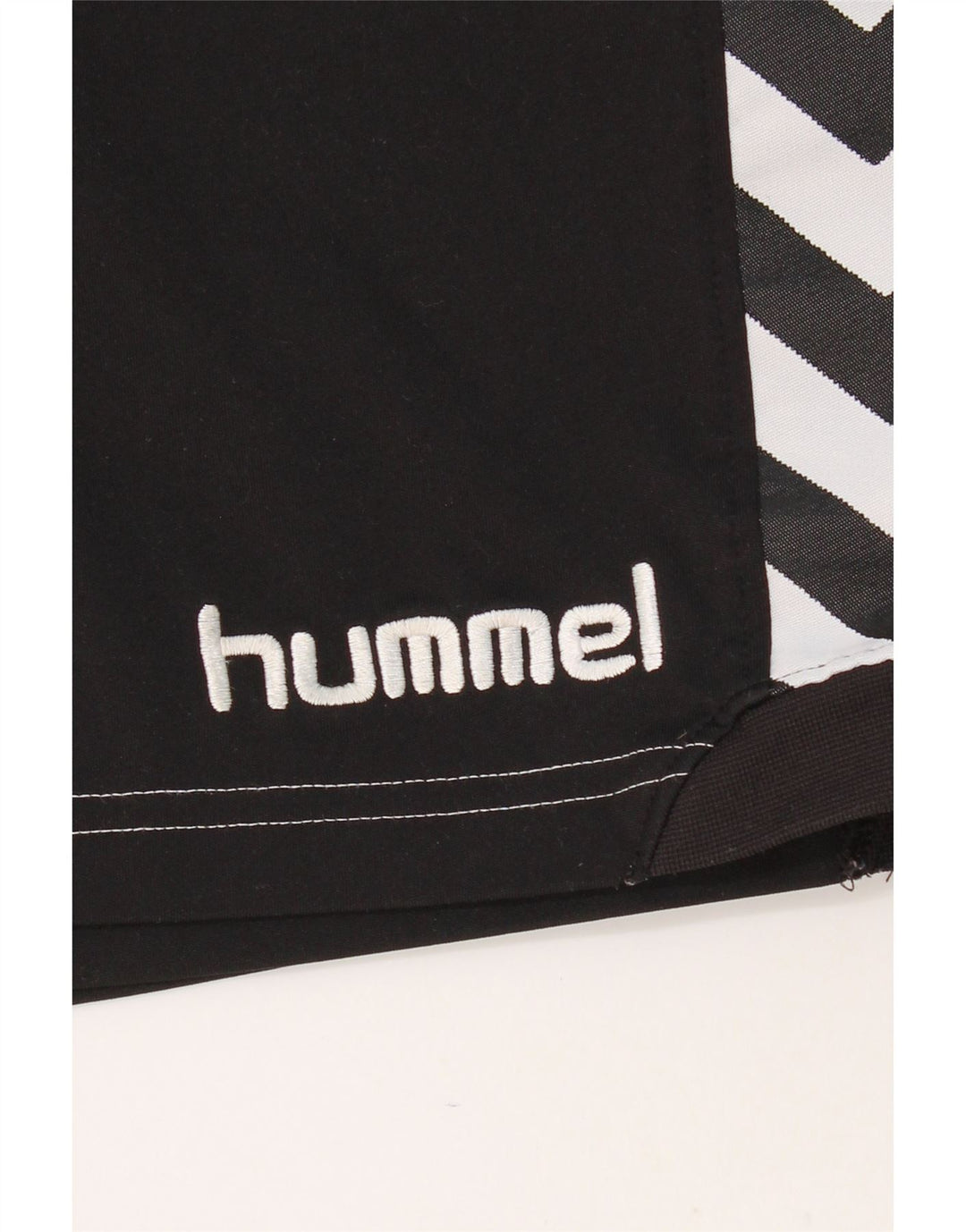 HUMMEL Mens Sport Shorts Large  Black Polyester Vintage Hummel and Second-Hand Hummel from Messina Hembry 