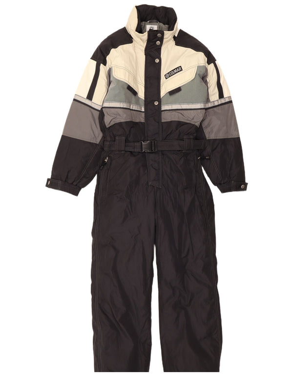 Tuta da sci da donna con cappuccio Colmar IT 46 Large Black Colourblock Sports