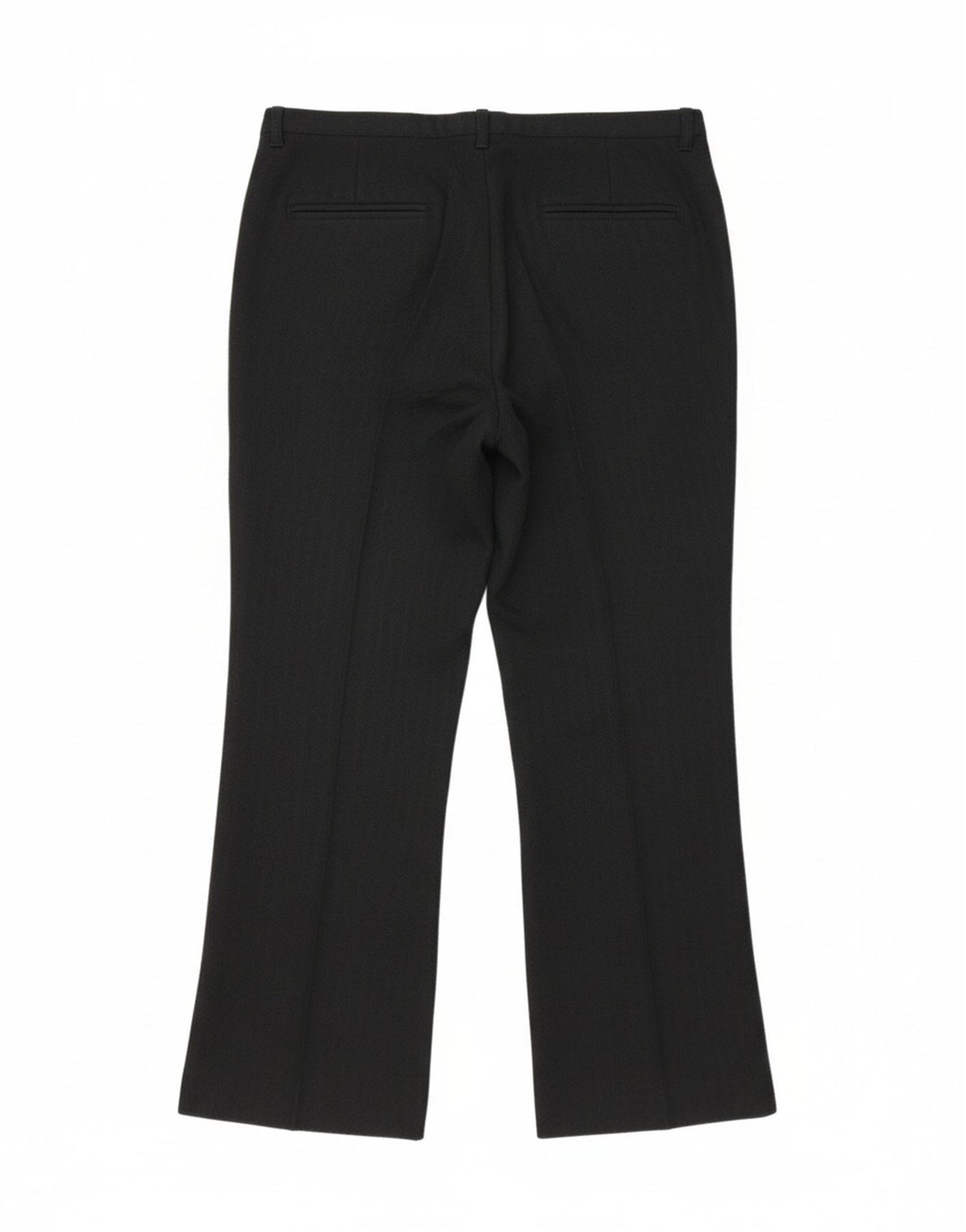 VINTAGE Womens Bootcut Chino Trousers W36 L27 Black Vintage Vintage and Second-Hand Vintage from Messina Hembry 