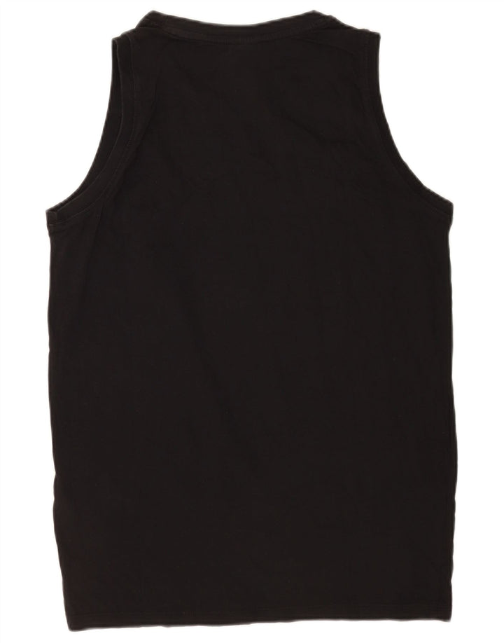 Russell Athletic Mens Graphic Vest Top 2XL Black