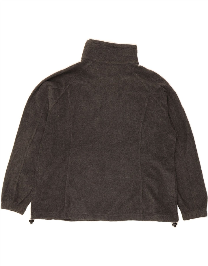 COLUMBIA Womens Fleece Jacket UK 20 2XL Grey Polyester Vintage Columbia and Second-Hand Columbia from Messina Hembry 