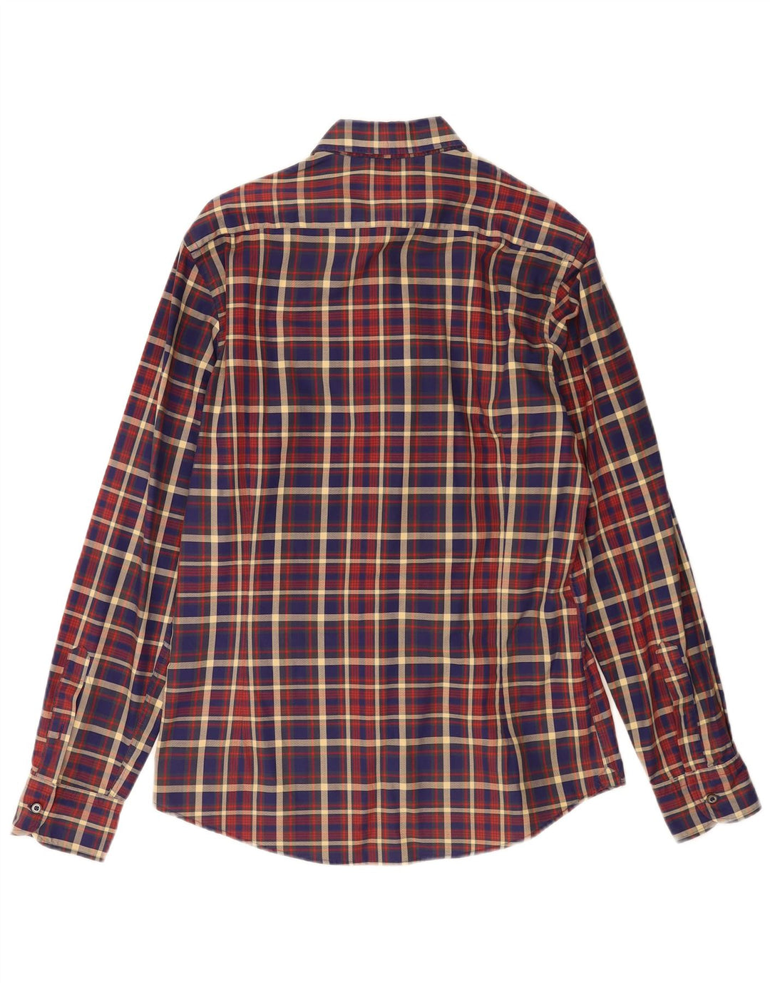 Massimo Dutti Chemise à Carreaux Multicolore Moyen Homme