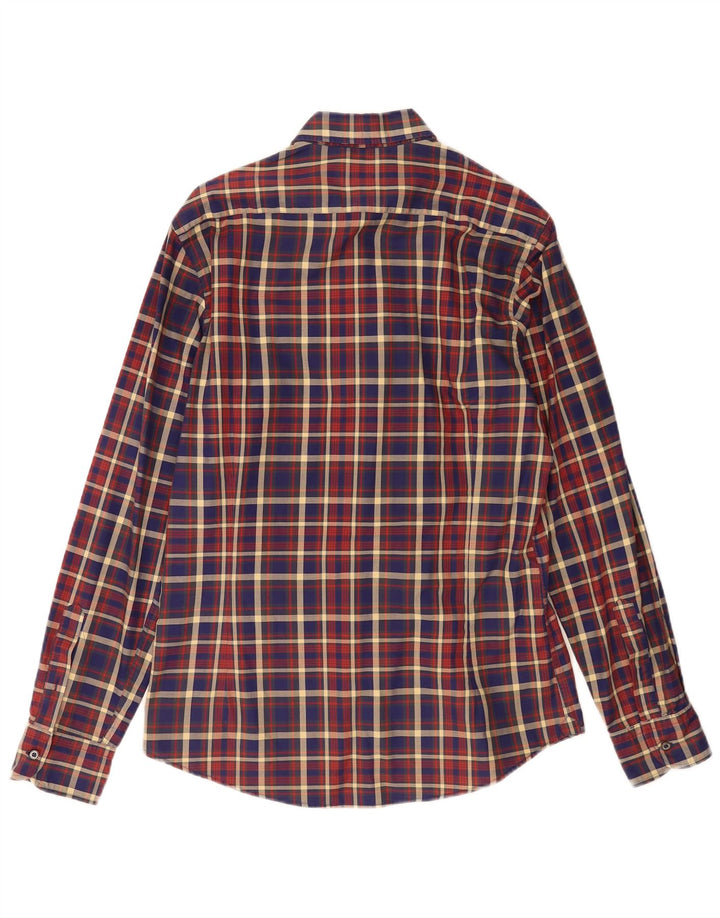 Massimo Dutti Chemise à Carreaux Multicolore Moyen Homme