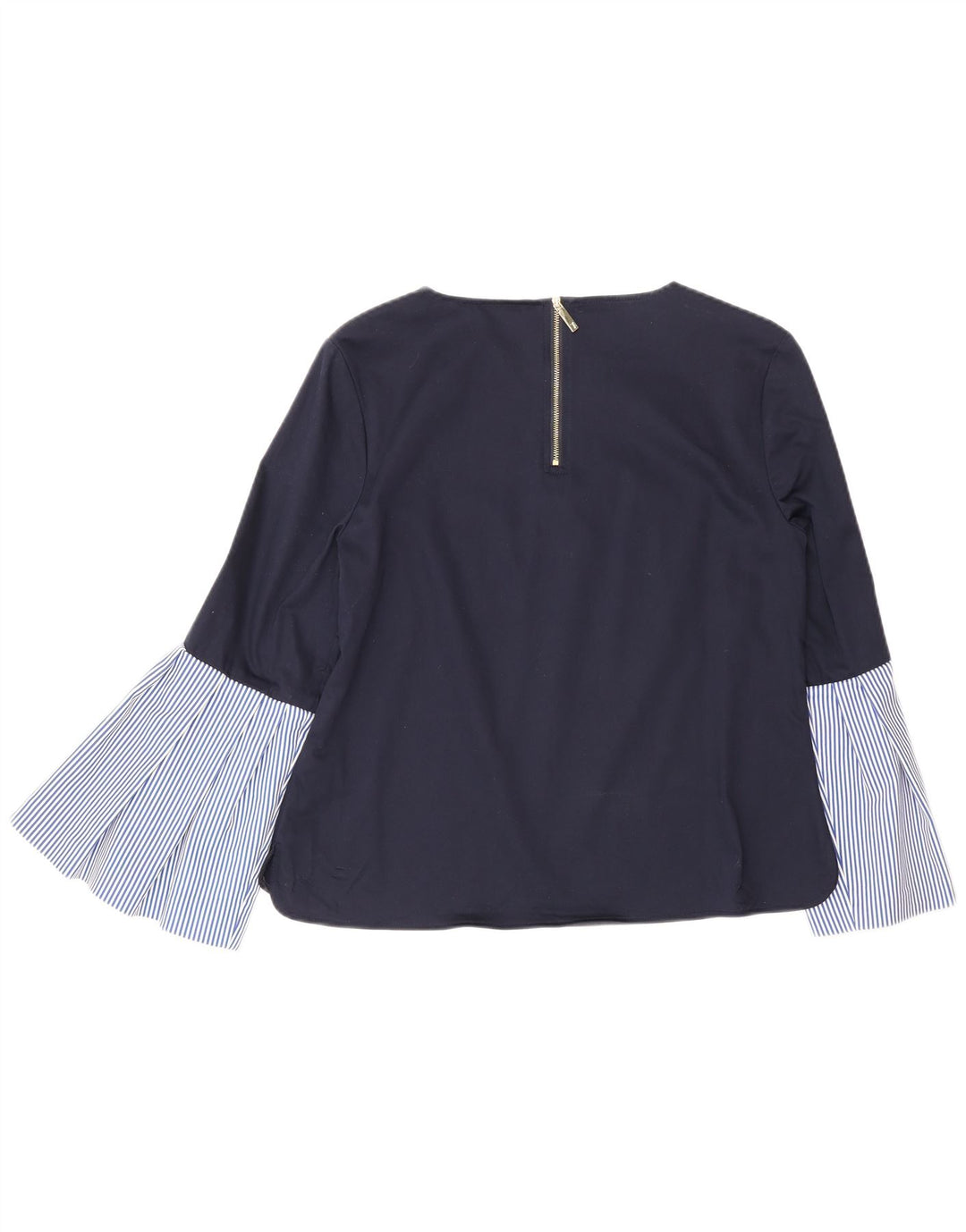Bluză Ted Baker pentru femei, cu mâneci 3/4, dimensiunea de sus, 3, medie, bleumarin, cu dungi
