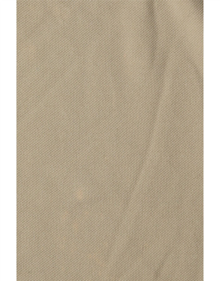 Kappa Herren Poloshirt Small Beige Baumwolle