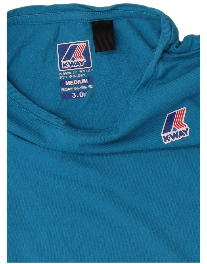 T-shirt da donna K-Way Top UK 14 Blu medio