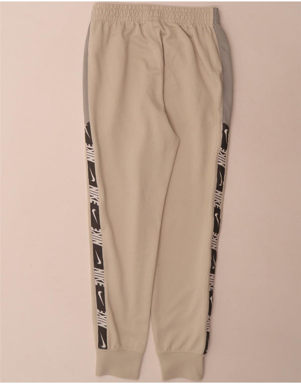 Ανδρική φόρμα γραφικής Nike Παντελόνι Joggers XS Beige Colorblock Πολυεστέρας