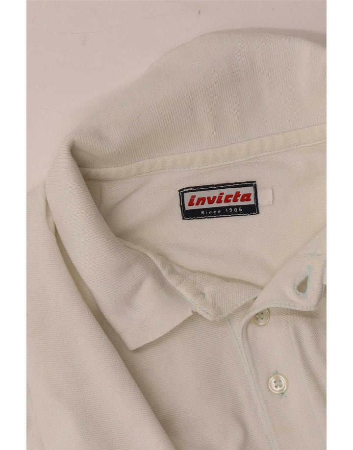 Polo Invicta Uomo Large Bianca