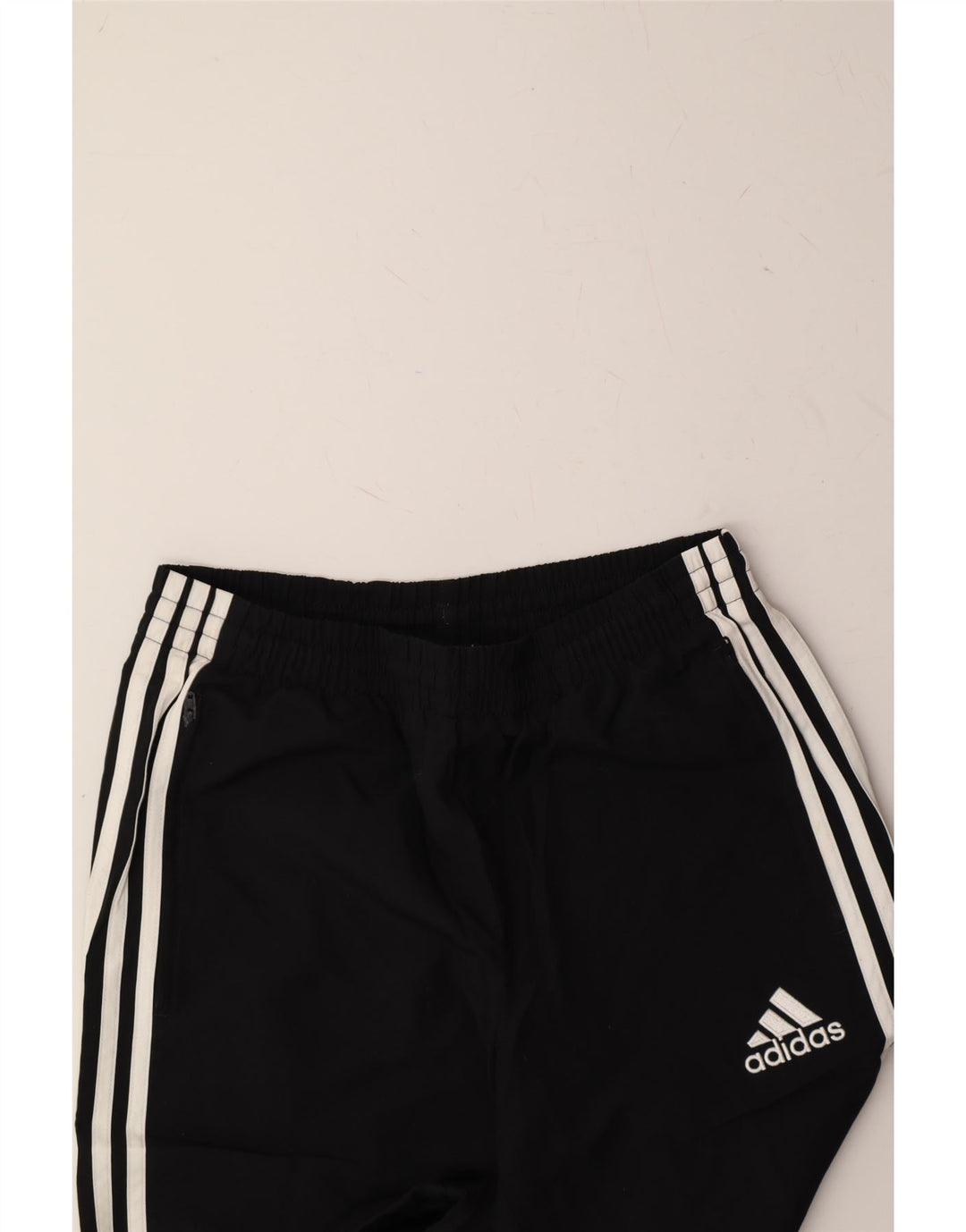 ADIDAS Boys Sport Shorts 13-14 Years Black Polyester Vintage Adidas and Second-Hand Adidas from Messina Hembry 