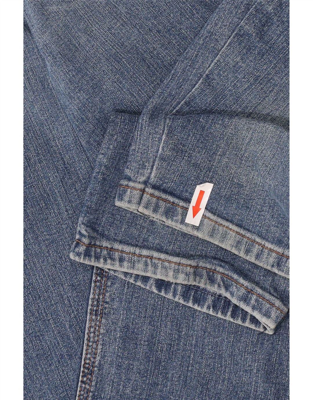 Onyx Damen Slim Jeans W30 L32 Blaue Baumwolle