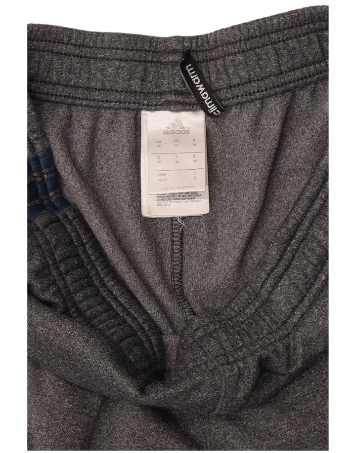 Adidas Mens Climawarm Tracksuit Trousers Joggers Medium Grey Polyester