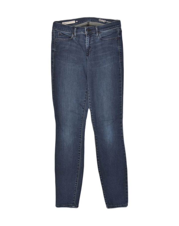 GAP Womens Legging Skinny Jeans W28 L30 Navy Blue Cotton | Vintage Gap | Thrift | Second-Hand Gap | Used Clothing | Messina Hembry 