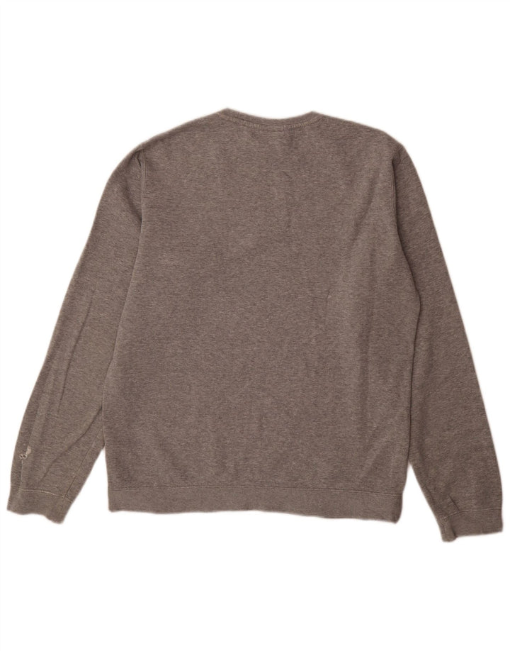 Nike Mens Sweatshirt Jumper Medium Grey Cotton
