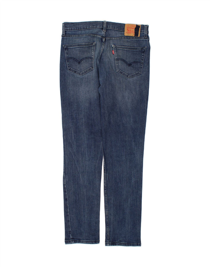 LEVI'S Mens Slim Jeans W32 L34 Blue Cotton Vintage Levi's and Second-Hand Levi's from Messina Hembry 