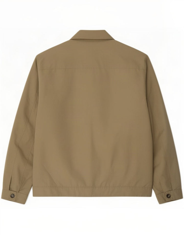James Pringle Mens Bomber Jacket UK 42 XL Khaki Polyester