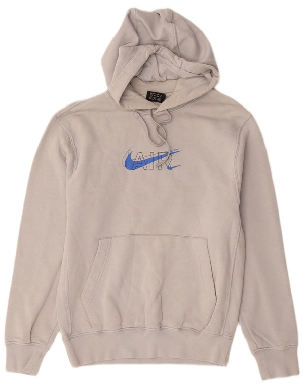 Nike Mens Graphic Loose Fit Sweat à capuche XS Gris Coton