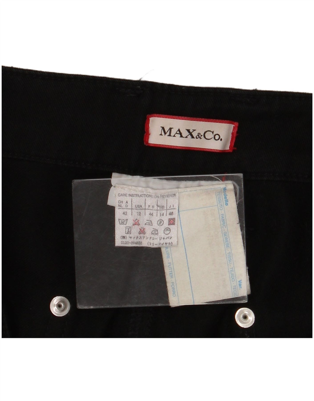 Max & Co. Womens Bermuda Shorts UK 14 Large W36  Black