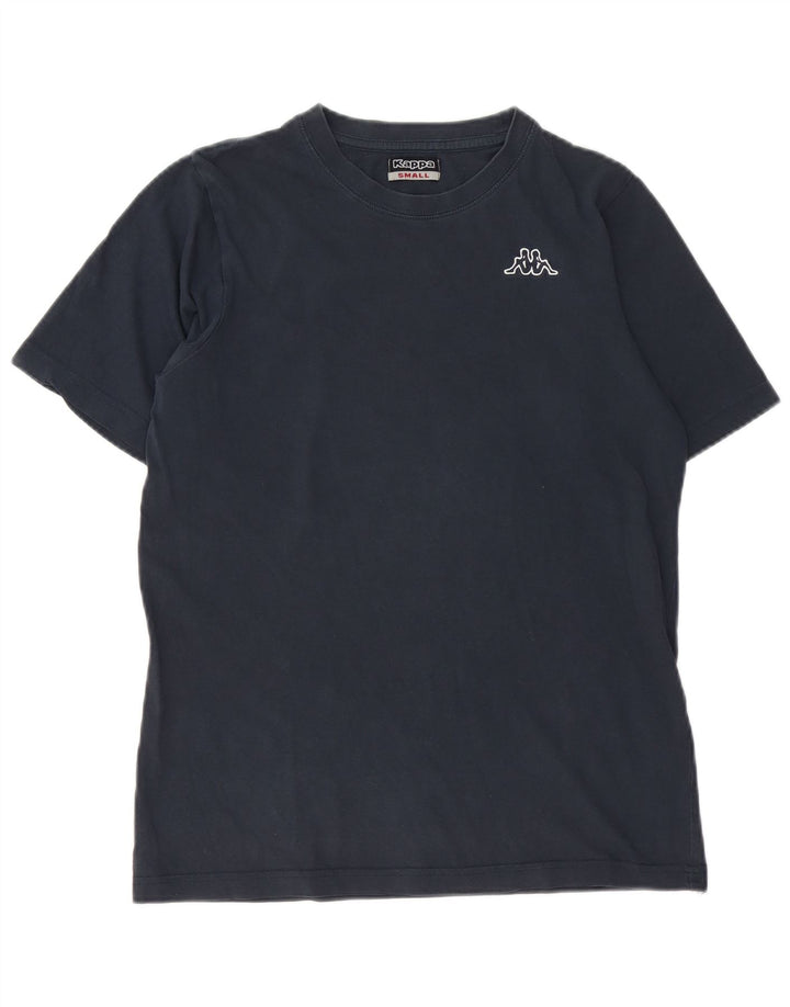 Kappa Mens T-Shirt Top Small Navy Blue Cotton