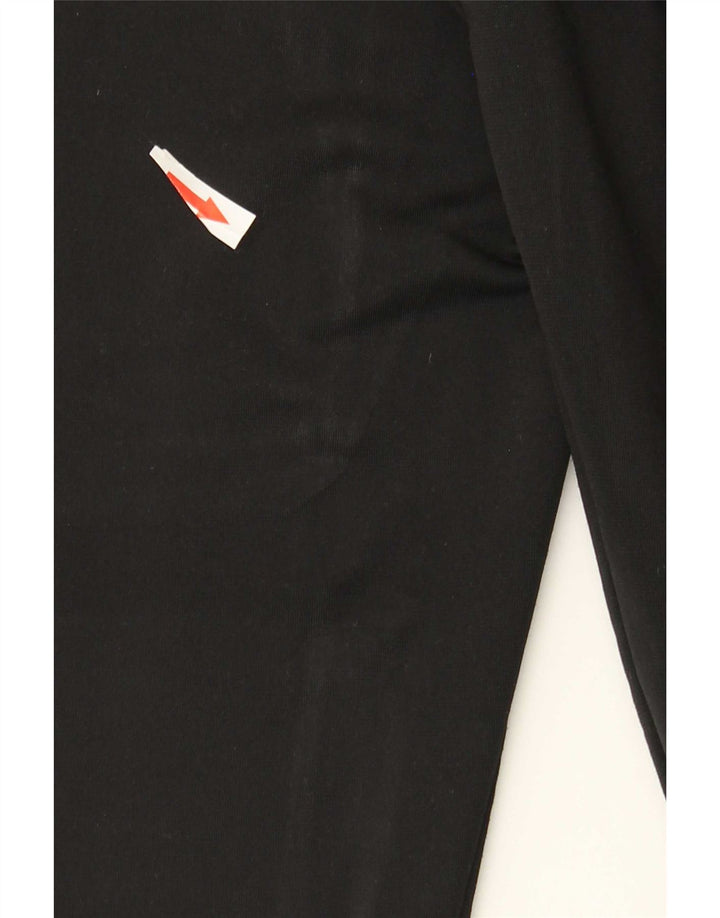 Kappa Pantalon de Survêtement Graphique Homme Noir Moyen Polyester