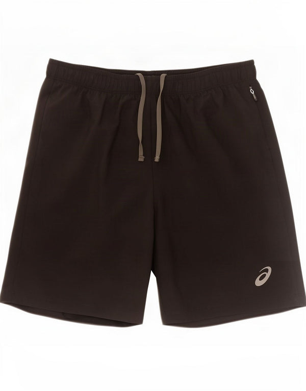 Asics Mens Sport Shorts Medium Black Polyester