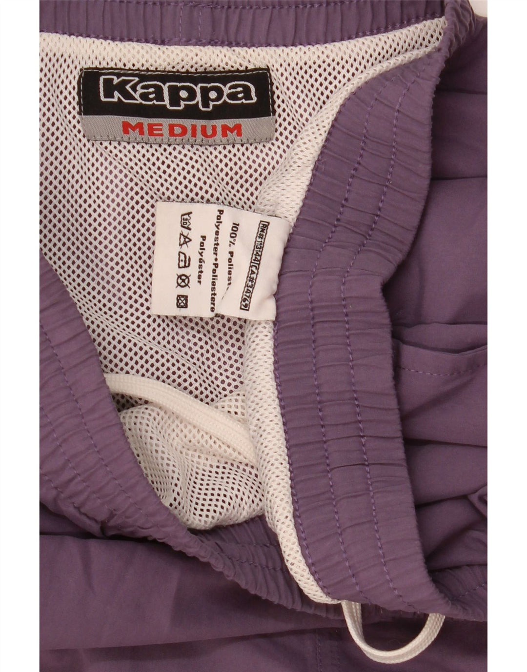Kappa Mens Sport Shorts Medium  Purple Polyester