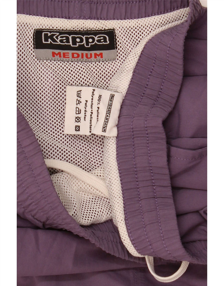 Kappa Mens Sport Shorts Medium  Purple Polyester