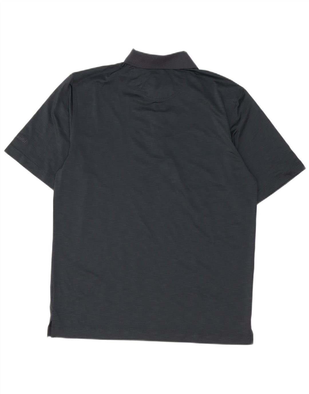 Greg Norman Mens Polo Shirt Small Black Polyester