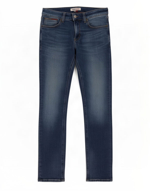Tommy Hilfiger Jeans Scanton Slim para Hombre W30 L30 Algodón Azul