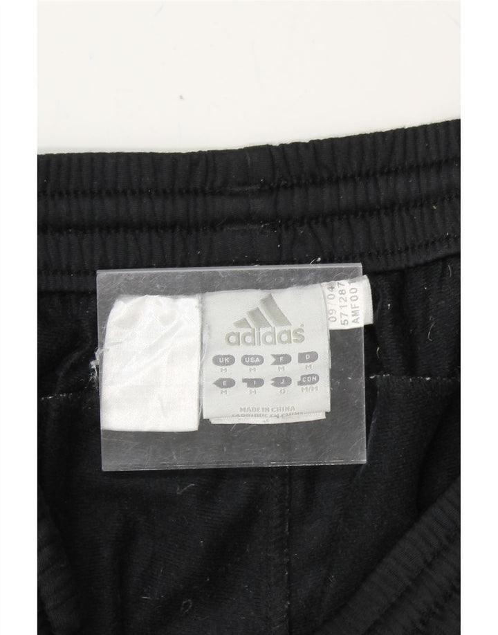 ADIDAS Mens Tracksuit Trousers Medium Black Polyester Vintage Adidas and Second-Hand Adidas from Messina Hembry 