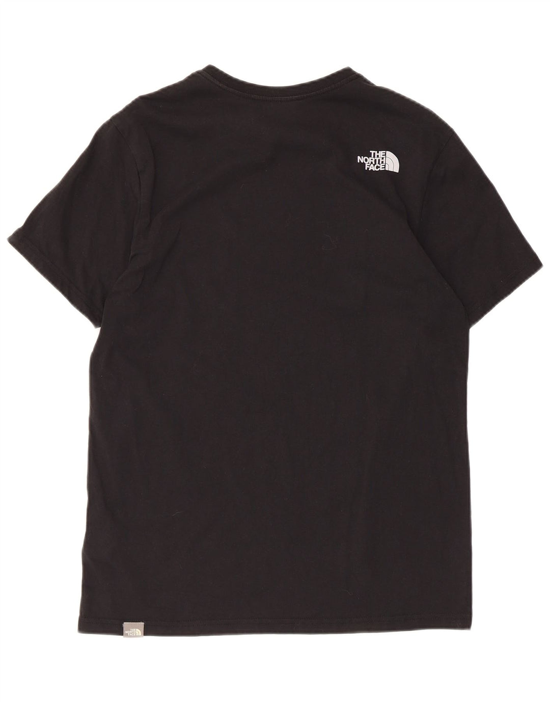 The North Face Mens T-Shirt Top Medium Black Cotton