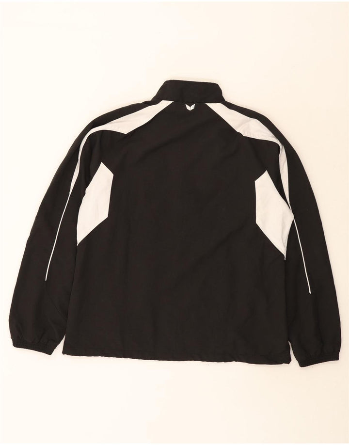 Erima Womens Full Tracksuit UK 16 Large Black Colourblock Polyester