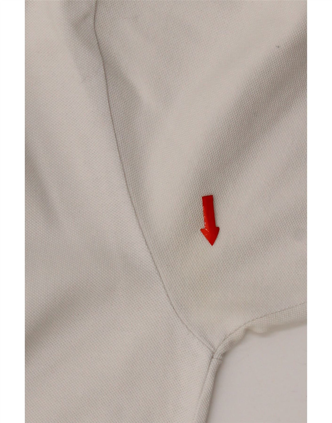 Kappa Mens Polo Shirt Medium White Cotton