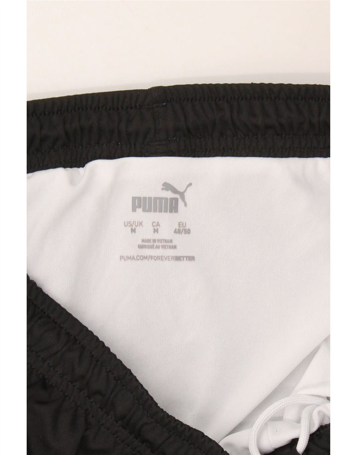 PUMA Mens Sport Shorts Medium  Black Vintage Puma and Second-Hand Puma from Messina Hembry 