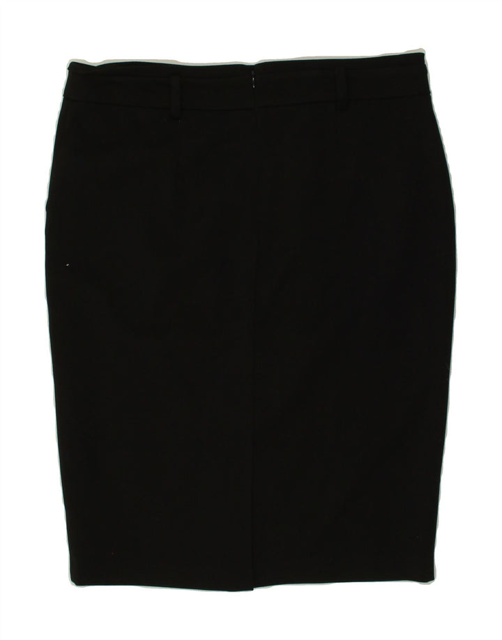 WAREHOUSE Womens Pencil Skirt UK 14 Large W34  Black Polyester Vintage Warehouse and Second-Hand Warehouse from Messina Hembry 